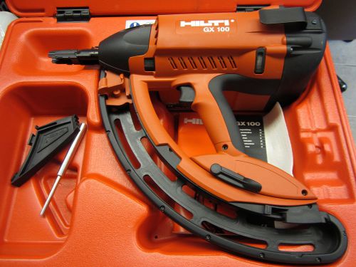 HILTI GX 100 NAIL GUN W/TABLET, BRAND NEW, ORIGINAL, STRONG, FAST SHIPPING