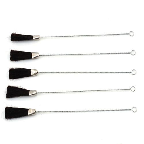 SK11 Oil Brush Pin GOLD Handle size M 5pcs No.154