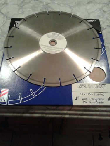 DIXIE DIAMOND BLADE   14 X .110 X 1  AP100