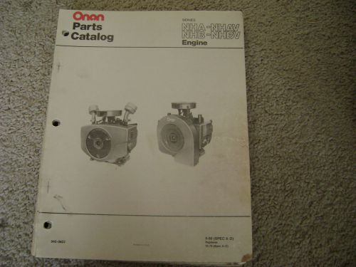 onan nha-nhav  nhb-nhbv engine illustrated parts catalog