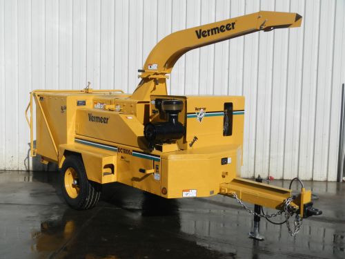 Vermeer bc1800 bc-1800 diesel wood brush tree 18&#034; chipper trailer for sale