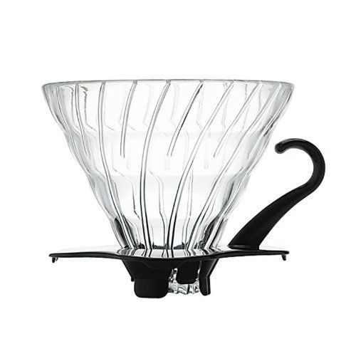 NEW Hario VDG-03B V60 03 Glass Coffee Dripper  Black