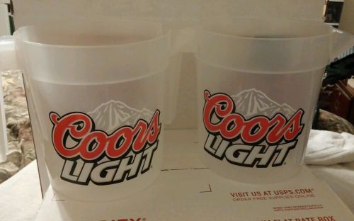 Coors light plastic pitchers