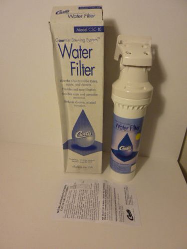 Curtis CSC10AC 10&#034; WATER FILTER CARTRIDGE &amp; BRACKET  FREE SHIPPING