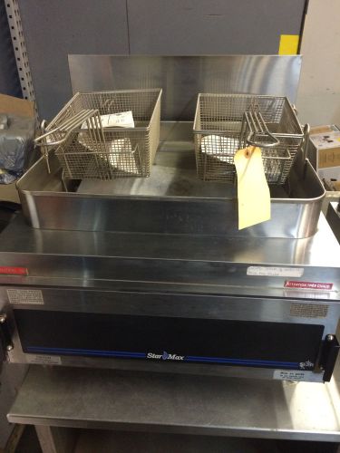 Star-max gas fryer model 630fd for sale