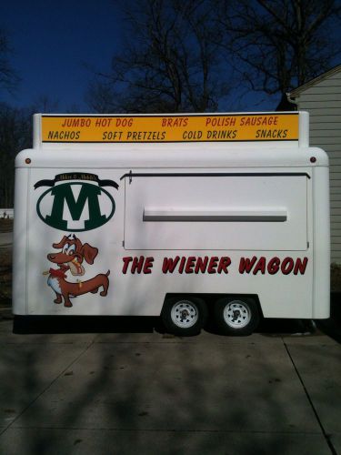 Fibercore food concession trailer for sale