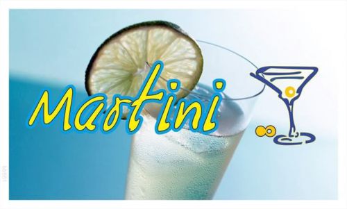 bb551 Martini Bar Banner Sign