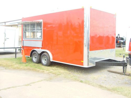 2015 Enclosed Trailer  Concession trailer 8X16 Great 4 Taco&#039;s Sno Cones IN STOCK