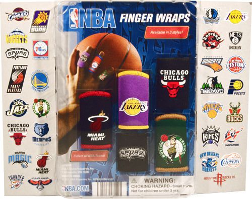 250 filled capsules NBA NATIONAL BASKETBALL ASSOCIATION FINGER WRAPS