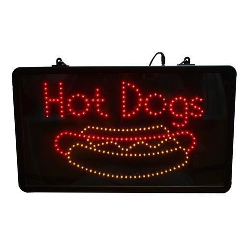 Paragon led hot dog sign for sale