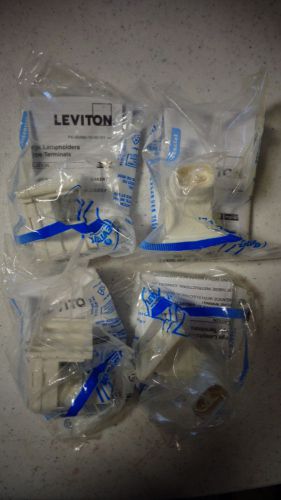 Leviton White Lamp Holders