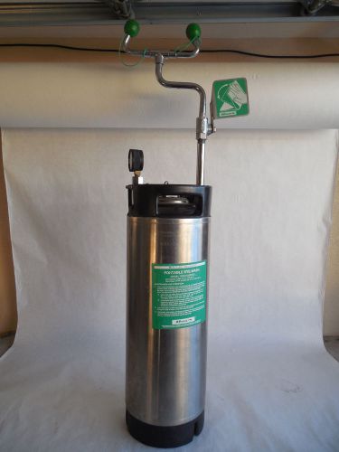 Haws Emergency  Portable Eye-Wash Station 5 Gallon Model 7600.5 130 PSI