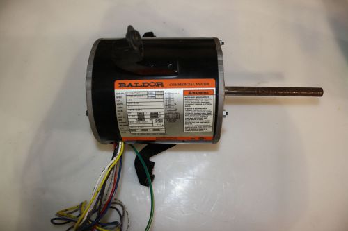 Baldor  Commercial Motor - 1/3 HP; Phase 1, RPMs 1075/3 spd; spec # TFC2642A