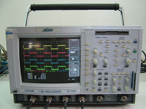 1GHz OSCILLOSCOPE LeCroy LC574AM AS IS . NO WARRANTY . NO RETURN