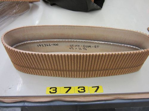 MOL CONVEYOR BELT 3T150-GUM-RT 193366-000   4 1/2&#034; WIDE  36 9/16&#034; LONG