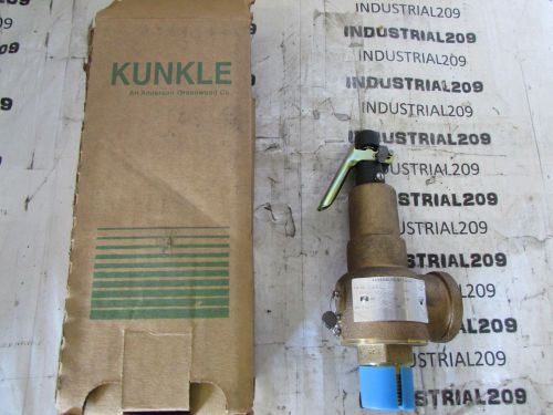 KUNKLE RELIEF VALVE FIG. 6010FEM01-KM NEW IN BOX