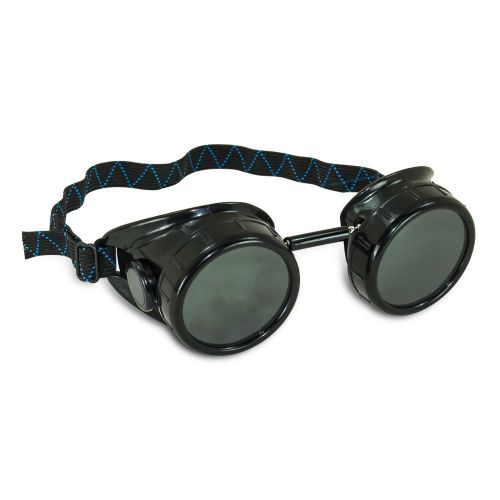 Black Steampunk Welding Cup Goggles - 50mm Eye Cup