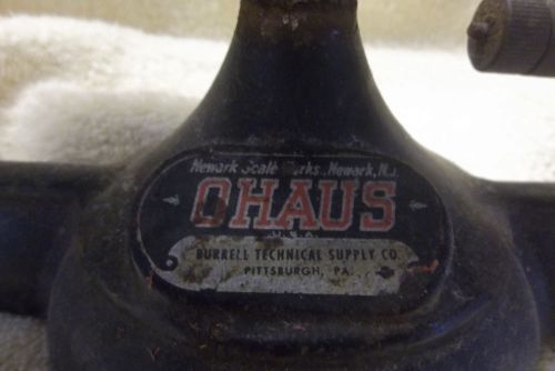 Ohaus 10 gram apothecary scale &#034;barn find&#034; for sale