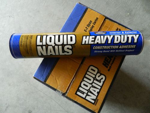 ONE CASE (12) LIQUID NAILS LNP-901 28OZ CONSTRUCTION ADHESIVE