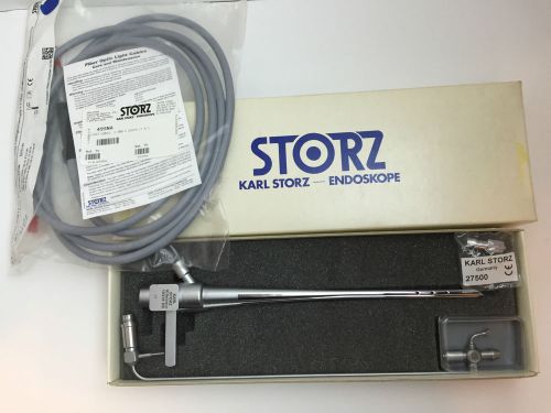 STORZ 10316DS Bronchoscope Rigid with FiberOptic Light Carrier &amp; 495HA f/o cable