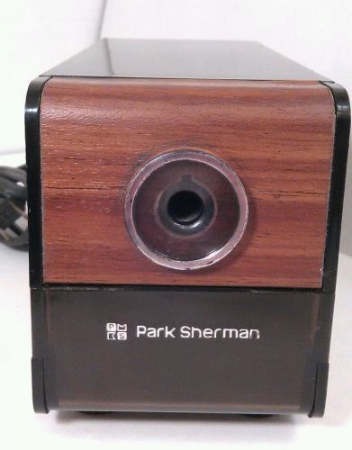 Vtg 70s 80s Park Sherman Electric Pencil Sharpener 7012 Ketcham Macdougall WORKS