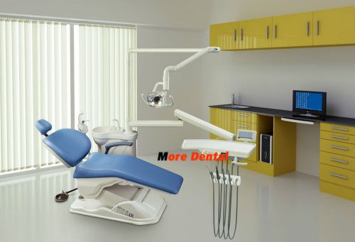 Computer Controlled Dental Unit Chair FDA CE Approved A1 Hard Leather