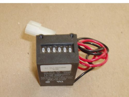 12v Volt 6 Digit Coin Counter Mechanical Meter