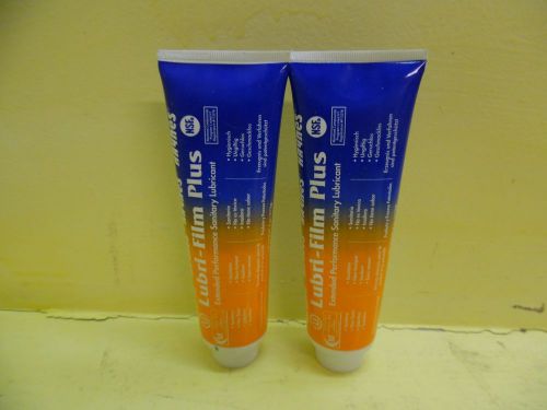 2 Tubes Haynes Lubri-Film Plus Extended Performance Sanitary Lubricant 4 oz each