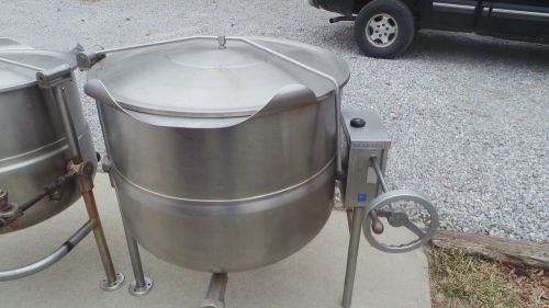 Steam Kettle Direct Steam FT-80LV 80 Gallon Market Forge