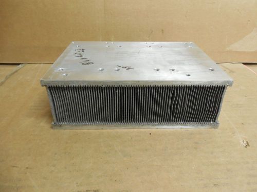 NO NAME ALUMINUM HEAT SINK 8-1/4&#034;x6&#034;x 2-3/4&#034;