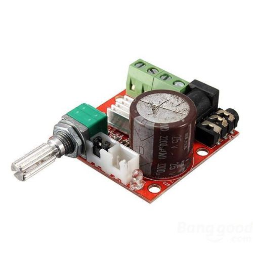 12V Mini Hi-Fi PAM8610 2X10W Audio Stereo Amplifier Board Dual Channel USA SHIP