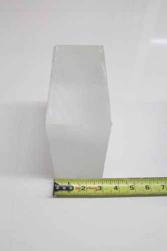 3&#034; Thick 6&#034; x 6&#034; Clear Cast Reynolds Acrylic Block Plexiglas Polycast