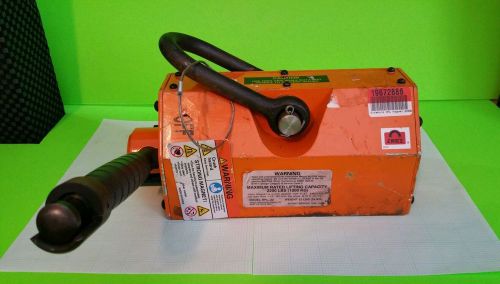 Eriez 2200 lbs lifting magnet! super strong industrial magnet! for sale