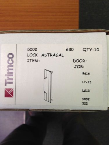 TRIMCO Lock Astragal part# 5002 in 630 finish