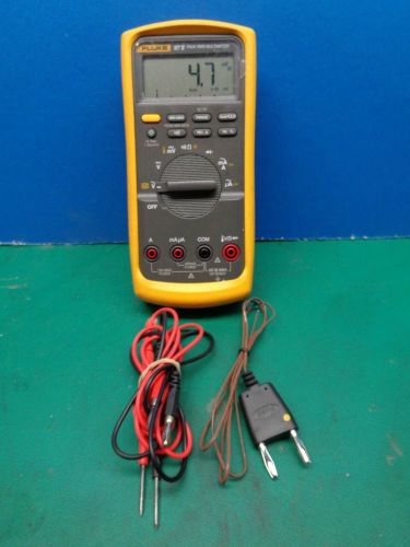 FLUKE 87V TRUE RMS MULTIMETER. *CALIBRATED*