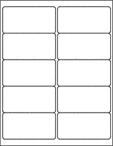 Sheet Labels - 4x2 Kraft - 12 Sheets |  eBAY-L10