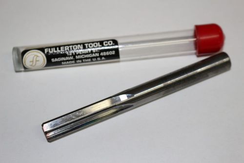 new FULLERTON TOOL 0.357&#034; Carbide Chucking Reamer Straight Flutes &amp; Shank USA