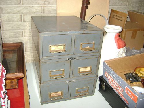 (6) Drawer Steelmaster File Cabinet Art Steel Co. NY