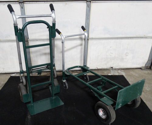 Folding Hand Truck Platform Dolly Dual Purpose 900 lb Capacity Heavy Duty