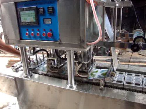 Automatic cup filling and sealing machine for sale