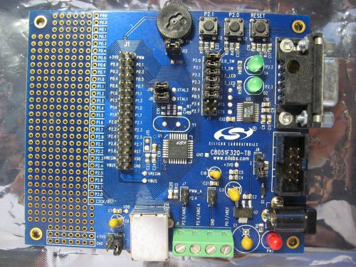 Silicon Lab Laboratories C8051F320-TB EVM Evaluation Prototyping Board Works!