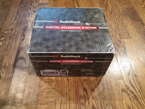 RadioShack PRO Digital Soldering station Adjustable Temp Model *NEW*