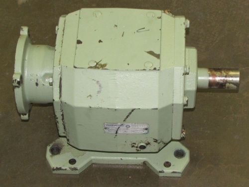 GROVE GEAR FLEX-IN-LINE SP BAMCQ42-A 140TC 25.6:1 RATIO SPEED REDUCER GEARBOX