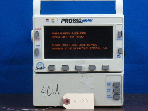 Protocol ProPaq 202EL Vital Signs Patient Monitor SpO2 ECG Option 223 202 EL