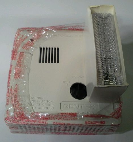 GENTEX 710CS W FIRE ALARM SMOKE DETECTOR W/ FLASHING STROBE - DEAF