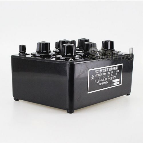 NEW PRECISION VARIABLE/ DECADE RESISTOR/RESISTANCE BOX