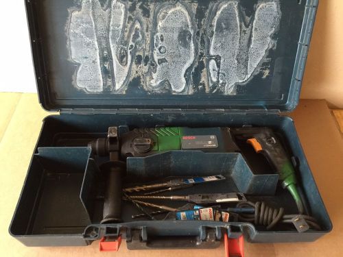 BOSCH BULLDOG 11224 VSR SDS CHIPPING  HAMMER DRILL w/BITS