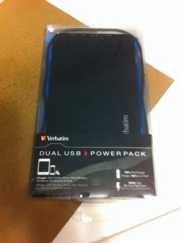 Verbatim 98010  Power Pack (10000mAh) - Charger - Dual USB.