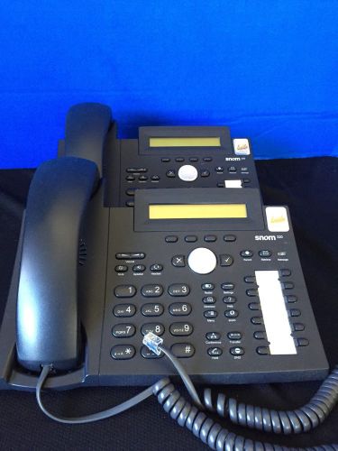 Lot of (2) SNOM 320 VOIP Phones