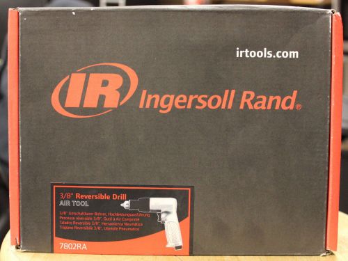 Ingersoll rand (7802ra) 3/8&#034; heavy duty air reversible drill for sale